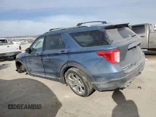 2020 Ford Explorer Platinum with VIN 1FM5K8HC0LGB52526, listed as a Copart auction lot 41888935 with 92,386 mi miles and Salvage Title. Bid and sale history available at carsss.com. Image 2.