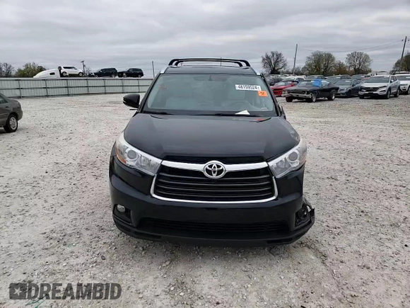 2016 Toyota Highlander XLE with VIN 5TDKKRFH7GS504721, listed as a Copart auction lot 48159524 with 163,737 mi miles and Salvage title. Bid and sale history available at DreamBid. Image 12.