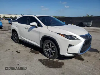 2017 Lexus RX with VIN 2T2ZZMCA8HC073509, listed as a Copart auction lot 51905405 with 51,858 mi miles and Salvage Title. Bid and sale history available at carsss.com. Image 4.