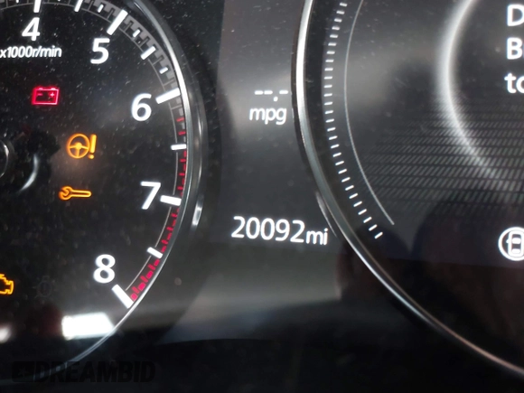 2023 Mazda 3 S Carbon Edition with VIN 3MZBPACM1PM356552, listed as a IAAI auction lot 42603574 with 20,092 mi miles and . Bid and sale history available at DreamBid. Image 16.