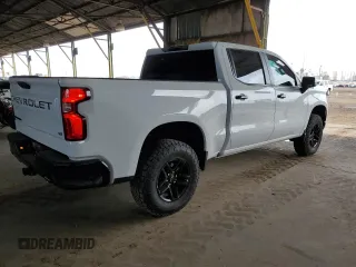 2023 Chevrolet Silverado 1500 LT Trail Boss with VIN 3GCUDFE88PG231046, listed as a Copart auction lot 87631285 with 50,893 mi miles and Salvage Title. Bid and sale history available at DreamBid. Image 3.