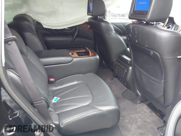 2017 Infiniti QX80 z VIN JN8AZ2NF0H9646542, wystawiony jako IAAI lot #41425103 z przebiegiem 124 488 mil mil oraz . Historia ofert i sprzedaży dostępna na DreamBid. Obrazek 8.