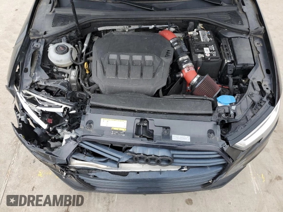 2020 Audi A3 with VIN WAUCUGFF4LA097155, listed as a Copart auction lot 56117554 with 74,100 mi miles and Salvage title. Bid and sale history available at DreamBid. Image 11.