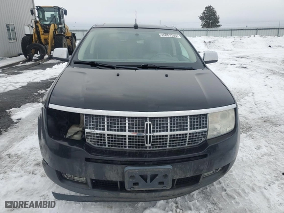 2009 Lincoln MKX with VIN 2LMDU88C49BJ08328, listed as a Copart auction lot 45057755 with NaN miles and Salvage Title. Bid and sale history available at carsss.com. Image 5.