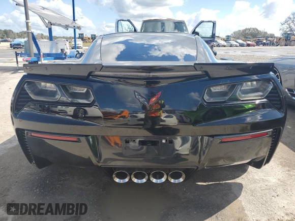 2016 Chevrolet Corvette Z06 1LZ with VIN 1G1YP2D69G5613510, listed as a Copart auction lot 77152654 with 0 mi miles and Non Repairable. Bid and sale history available at carsss.com. Image 6.