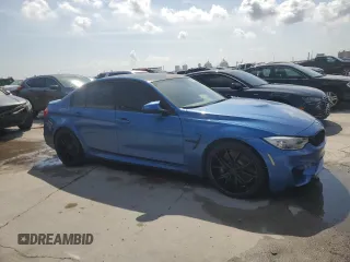 2016 BMW M3 with VIN WBS8M9C59G5D31154, listed as a Copart auction lot 54381145 with 88,259 mi miles and Non repairable. Bid and sale history available at DreamBid. Image 4.