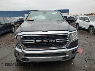 2023 Ram 1500 Big Horn with VIN 1C6SRFBT3PN578011, listed as a Copart auction lot 78027434 with 20,433 mi miles and Salvage Title. Bid and sale history available at carsss.com. Image 5.