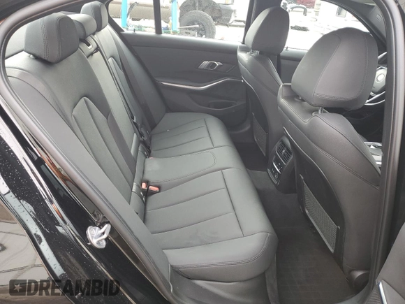 2019 BMW 3 Series 330i xDrive with VIN 3MW5R7J52K8A05284, listed as a Copart auction lot 82251444 with 29,379 mi miles and Salvage Title. Bid and sale history available at DreamBid. Image 10.