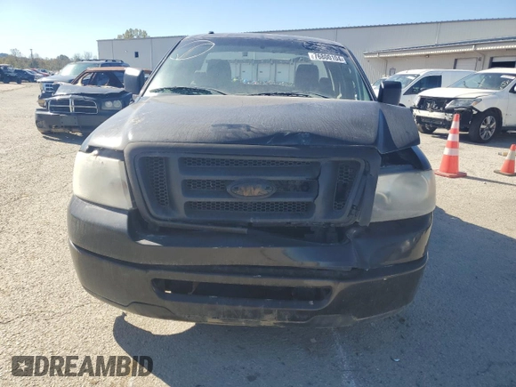 2006 Ford F-150 STX with VIN 1FTRF02216KB75195, listed as a Copart auction lot 76800104 with 171,538 mi miles and Salvage Title. Bid and sale history available at carsss.com. Image 5.