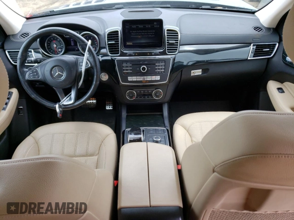 2017 Mercedes-Benz GLS with VIN 4JGDF6EE8HA848636, listed as a Copart auction lot 46735633 with 83,329 mi miles. Bid and sale history available at carsss.com. Image 8.