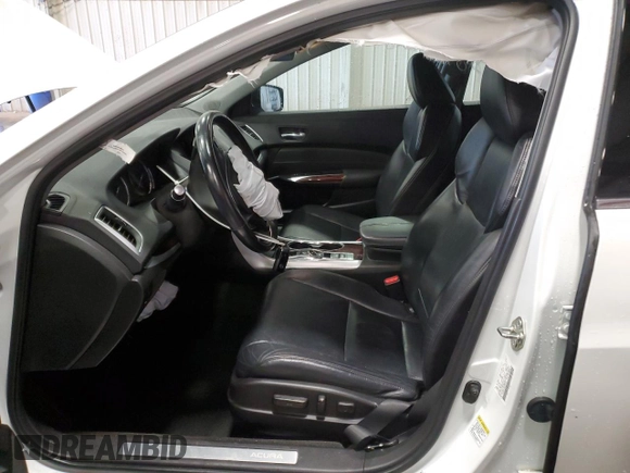 2017 Acura TLX V6 w/Technology Pkg with VIN 19UUB2F55HA003039, listed as a Copart auction lot 48025335 with 52,939 mi miles and Salvage Title. Bid and sale history available at carsss.com. Image 7.