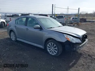2011 Subaru Legacy 2.5i Ltd Pwr Moon with VIN 4S3BMBK65B3236431, listed as a IAAI auction lot 41796101 with 83,710 mi miles. Bid and sale history available at carsss.com. Image 1.