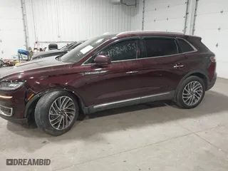 2019 Lincoln Nautilus Reserve with VIN 2LMPJ8LPXKBL42446, listed as a IAAI auction lot 41224159 with 117,630 mi miles. Bid and sale history available at carsss.com. Image 6.