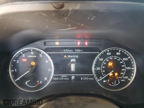 2022 Mitsubishi Outlander ES with VIN JA4J4TA82NZ074855, listed as a Copart auction lot 43648465 with 68,129 mi miles and Salvage Title. Bid and sale history available at carsss.com. Image 9.