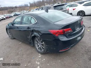2017 Acura TLX V6 w/Technology Pkg with VIN 19UUB3F52HA001559, listed as a IAAI auction lot 41732690 with 141,526 mi miles. Bid and sale history available at carsss.com. Image 3.
