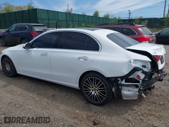2023 Mercedes-Benz C 300 with VIN W1KAF4HB7PR148772, listed as a IAAI auction lot 42140383 with 11,636 mi miles and . Bid and sale history available at DreamBid. Image 3.