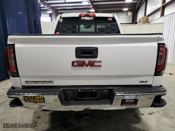 2018 GMC Sierra 1500 SLT with VIN 3GTU2NEC7JG322997, listed as a Copart auction lot 48434485 with 253,166 mi miles and Clean Title. Bid and sale history available at carsss.com. Image 6.