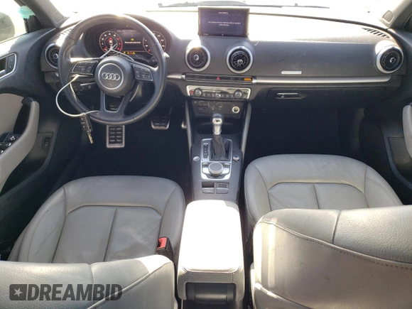 2018 Audi A3 Sedan Premium with VIN WAUAUGFF4J1080439, listed as a Copart auction lot 79664063 with 62,201 mi miles. Bid and sale history available at carsss.com. Image 8.
