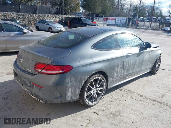 2023 Mercedes-Benz C 300 with VIN W1KWJ8EB8PG128462, listed as a IAAI auction lot 41463281 with 18,590 mi miles and . Bid and sale history available at DreamBid. Image 4.