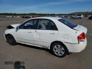 2008 Kia Spectra LX z VIN KNAFE121385562560, wystawiony jako Copart lot #70370644 z przebiegiem 95 129 mil mil oraz Nie do naprawy • Non repairable. Historia ofert i sprzedaży dostępna na DreamBid. Obrazek 2.
