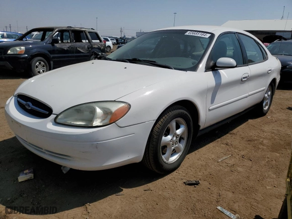 2001 Ford Taurus SES with VIN 1FAFP55U21G261028, listed as a Copart auction lot 65685164 with 153,313 mi miles and Clean Title. Bid and sale history available at carsss.com. Image 1.