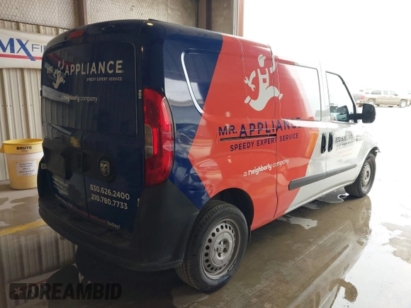 2021 Ram ProMaster City Cargo Tradesman с VIN ZFBHRFAB2M6V27216, выставлен на аукционе IAAI как лот 41346899 с пробегом 85 921 миль миль и . История ставок и продаж доступна на DreamBid. Изображение 4.