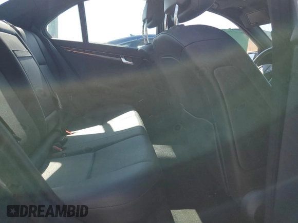 2011 Mercedes-Benz C 350 Sport with VIN WDDGF5GB8BF534211, listed as a Copart auction lot 58275125 with 45,100 mi miles and Salvage title. Bid and sale history available at DreamBid. Image 10.