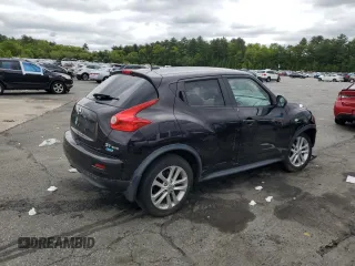 2014 Nissan Juke SL with VIN JN8AF5MV6ET480996, listed as a Copart auction lot 57645145 with Not provided miles and Salvage title. Bid and sale history available at DreamBid. Image 3.