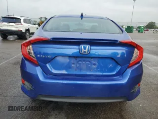 2017 Honda Civic EX-L with VIN 19XFC1F71HE004265, listed as a Copart auction lot 58888865 with 89,359 mi miles and Salvage title. Bid and sale history available at DreamBid. Image 6.