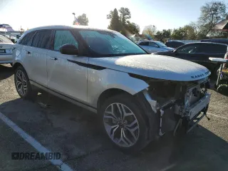 2020 Land Rover Range Rover Velar S with VIN SALYB2EX0LA259593, listed as a Copart auction lot 42137804 with 44,011 mi miles. Bid and sale history available at carsss.com. Image 4.