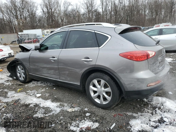 2009 Infiniti EX Journey with VIN JNKAJ09F49M952013, listed as a Copart auction lot 41631005 with 100,724 mi miles and Salvage title. Bid and sale history available at DreamBid. Image 2.