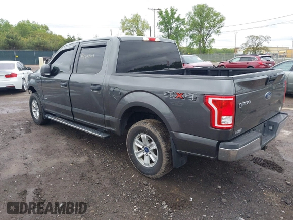 2017 Ford F-150 XL with VIN 1FTEW1EP9HFA85509, listed as a IAAI auction lot 42307019 with 71,113 mi miles and . Bid and sale history available at DreamBid. Image 3.