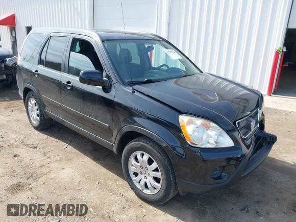 2005 Honda CR-V EX SE with VIN SHSRD78945U334461, listed as a IAAI auction lot 41775974 with 147,876 mi miles. Bid and sale history available at carsss.com. Image 1.