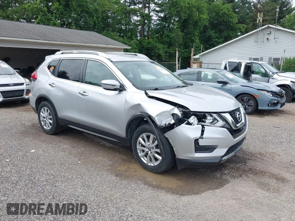 2017 Nissan Rogue SV with VIN KNMAT2MV4HP508746, listed as a IAAI auction lot 42521370 with 123,776 mi miles and . Bid and sale history available at DreamBid. Image 1.