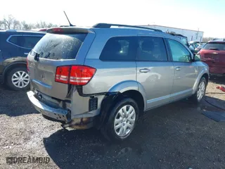 2018 Dodge Journey SE with VIN 3C4PDCAB7JT218266, listed as a IAAI auction lot 41837637 with 159,592 mi miles. Bid and sale history available at carsss.com. Image 4.