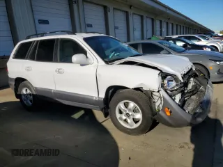 2006 Hyundai Santa Fe GLS with VIN KM8SC13D36U044396, listed as a Copart auction lot 78847884 with 76,080 mi miles and Salvage Title. Bid and sale history available at carsss.com. Image 4.