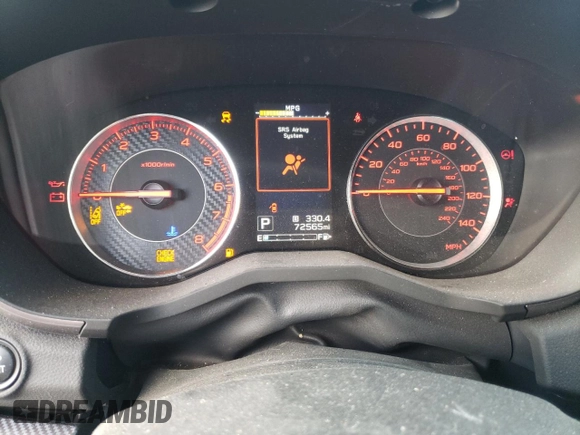 2017 Subaru Impreza Sport with VIN 4S3GTAM65H3750935, listed as a Copart auction lot 71085462 with 72,565 mi miles. Bid and sale history available at carsss.com. Image 9.