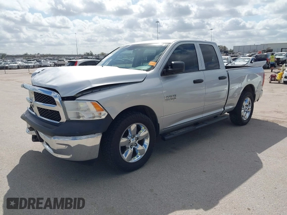 2013 Ram 1500 Tradesman with VIN 1C6RR6FP6DS530057, listed as a IAAI auction lot 41763335 with 144,125 mi miles and . Bid and sale history available at DreamBid. Image 2.