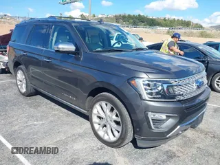 2018 Ford Expedition Platinum with VIN 1FMJU1MT3JEA10525, listed as a IAAI auction lot 41716416 with 33,603 mi miles. Bid and sale history available at carsss.com. Image 1.