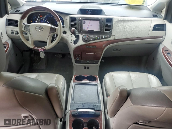 2014 Toyota Sienna Limited with VIN 5TDDK3DC3ES081744, listed as a Copart auction lot 43601485 with 139,222 mi miles and Salvage Title. Bid and sale history available at DreamBid. Image 8.