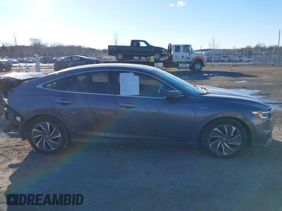 2022 Honda Insight Touring with VIN 19XZE4F99NE008697, listed as a IAAI auction lot 41381095 with 59,310 mi miles and . Bid and sale history available at DreamBid. Image 13.