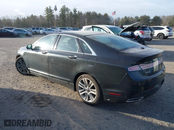 2013 Lincoln MKZ with VIN 3LN6L2J95DR804855, listed as a IAAI auction lot 41264935 with 115,226 mi miles. Bid and sale history available at carsss.com. Image 3.