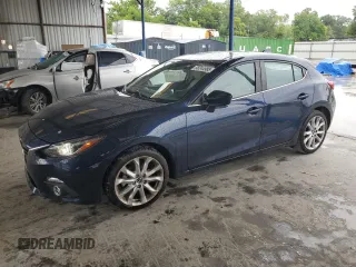 2015 Mazda 3 S Grand Touring z VIN JM1BM1M30F1259579, wystawiony jako Copart lot #58244985 z przebiegiem 113 823 mil mil oraz Szkoda całkowita • Salvage title. Historia ofert i sprzedaży dostępna na DreamBid. Obrazek 1.