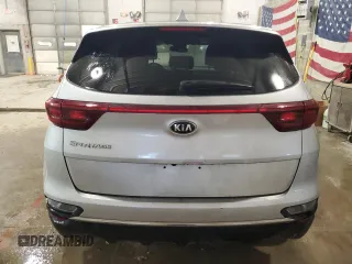 2020 Kia Sportage LX with VIN KNDPMCAC5L7800852, listed as a Copart auction lot 42690505 with 121,398 mi miles and Clean Title. Bid and sale history available at carsss.com. Image 6.