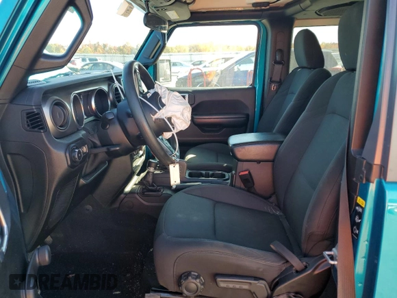 2020 Jeep Wrangler Sport with VIN 1C4GJXAG4LW178754, listed as a Copart auction lot 77232714 with 108,955 mi miles and Salvage title. Bid and sale history available at DreamBid. Image 7.