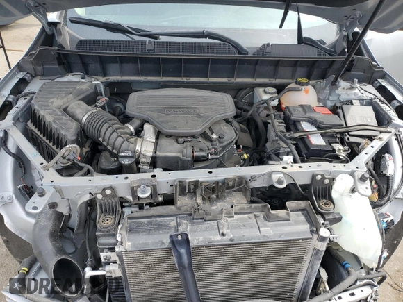2019 GMC Acadia Denali with VIN 1GKKNPLS4KZ166167, listed as a Copart auction lot 53518165 with 54,394 mi miles and Salvage Title. Bid and sale history available at DreamBid. Image 14.