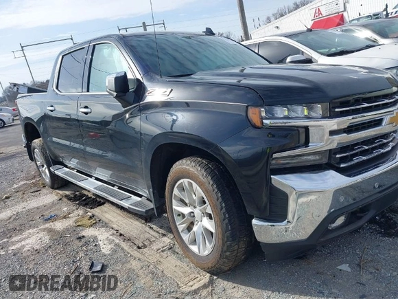 2021 Chevrolet Silverado 1500 LTZ with VIN 1GCUYGED9MZ299214, listed as a IAAI auction lot 41750442 with 52,585 mi miles and . Bid and sale history available at DreamBid. Image 1.
