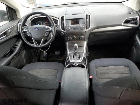 2017 Ford Edge SEL with VIN 2FMPK4J96HBB97095, listed as a Copart auction lot 47580215 with 105,101 mi miles and Clean Title. Bid and sale history available at carsss.com. Image 8.