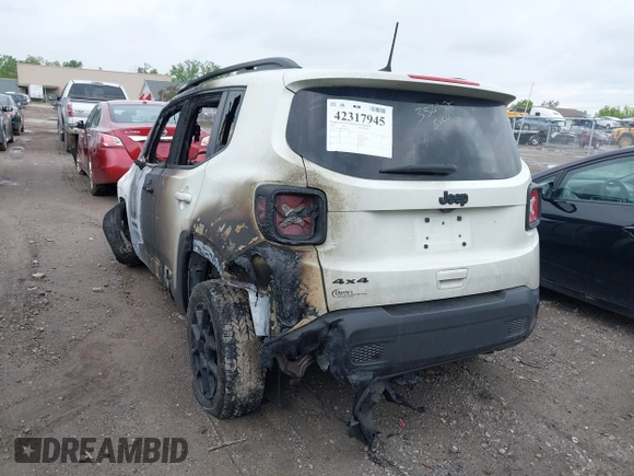 2020 Jeep Renegade Latitude z VIN ZACNJBBB7LPK97681, wystawiony jako IAAI lot #42317945 z przebiegiem Nie podano mil oraz . Historia ofert i sprzedaży dostępna na DreamBid. Obrazek 3.