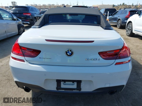 2018 BMW 6 Series 640i with VIN WBA6F1C5XJGT83781, listed as a IAAI auction lot 41945616 with 46,370 mi miles and . Bid and sale history available at carsss.com. Image 17.